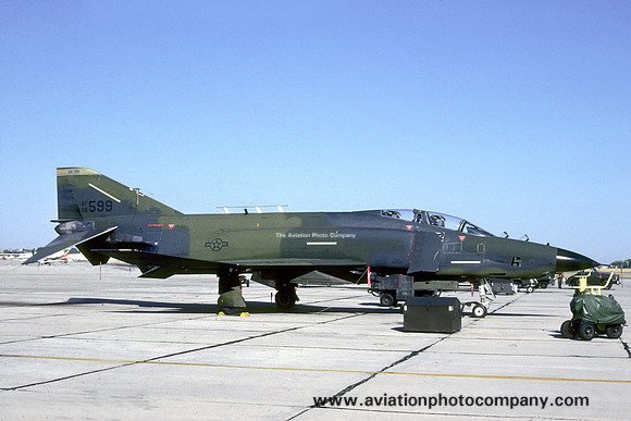USAF Idaho ANG 190 TRS McDonnell RF-4C Phantom 68-0599 (1986)