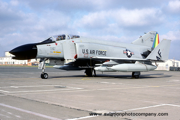 USAF New York ANG 136 FIS McDonnell F-4C Phantom 64-061 (1986)