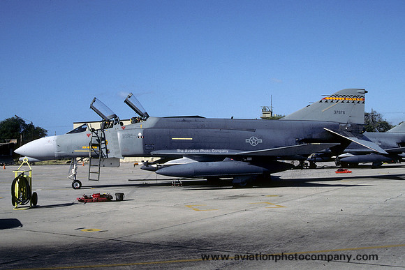 USAF Hawaii ANG 199 FIS McDonnell F-4C Phantom 63-7676 (1986)