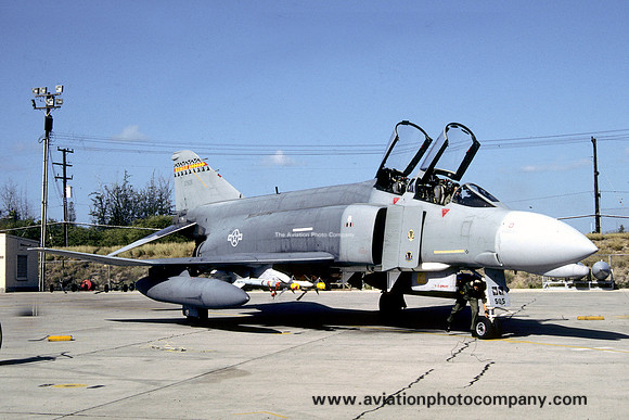 USAF Hawaii ANG 199 FIS McDonnell F-4C Phantom 63-7505 (1986)