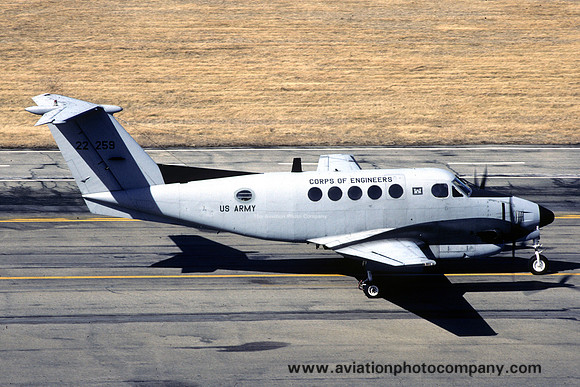 US Army Corps of Engineers Beech C-12A 73-22259 (1987)