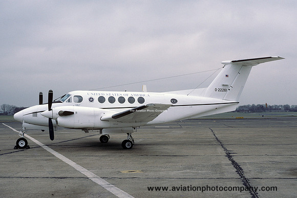 US Army V Corps Beech C-12A 73-22261 (1987)