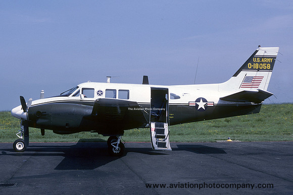US Army V Corps Beech U-21A Ute 67-18058 (1986)