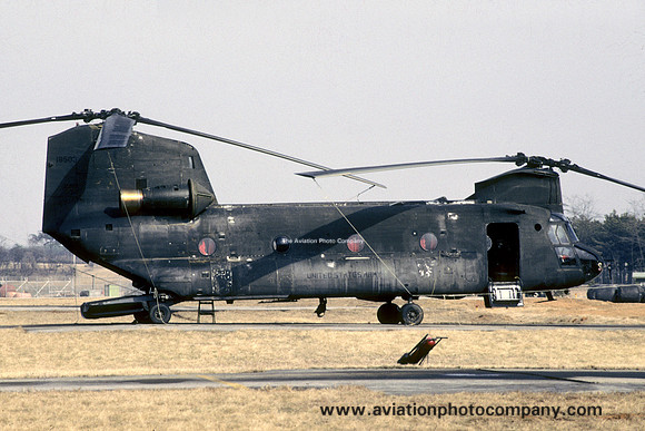 US Army 213th Aviation Company Vertol CH-47C Chinook 67-18503 (1987)