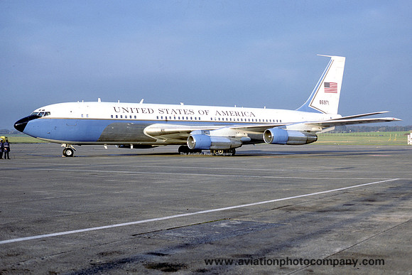 USAF 89 MAW Boeing VC-137B 58-6971 (1987)