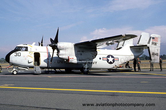 US Navy VRC-30 Grumman C-2A Greyhound 148148/RW-30 (1986)