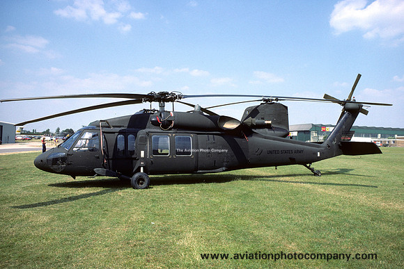US Army 21st Aviation Company Sikorsky UH-60A Blackhawk 81-23571 (1984)