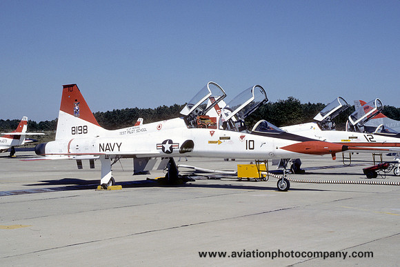 US Navy Naval Test Pilot School Northrop T-38A Talon 158198/10 (1985)