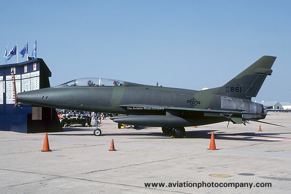 USAF 475 WEG North American QF-100F Super Sabre 56-3861 (1984)