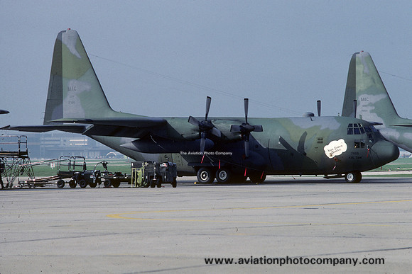 USAF 435 TAW Lockheed C-130E Hercules 63-7885 (1984)