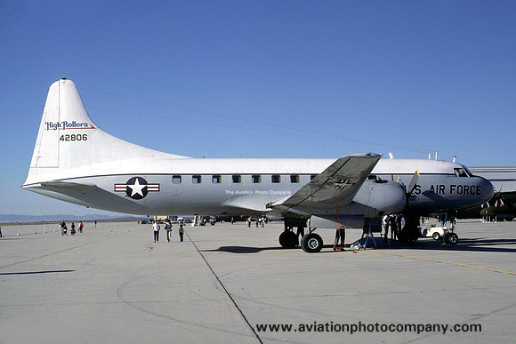 USAF Nevada ANG Convair C-131D Samaritan 54-2806 (1986)