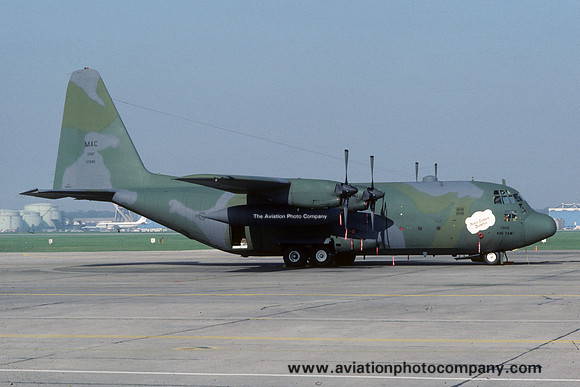 USAF 435 TAW Lockheed C-130E Hercules 63-7885 (1984)