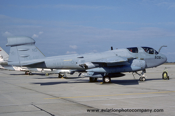 US Navy VAQ-130 Grumman EA-6B Prowler 156481/NG-606 (1986)