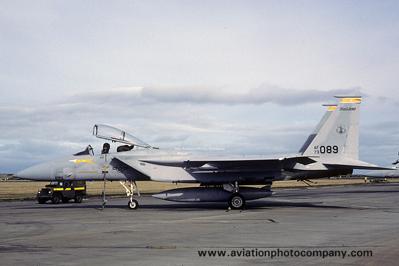USAF Louisiana ANG 122 FIS McDonnell Douglas F-15A Eagle 73-0089 (1987)