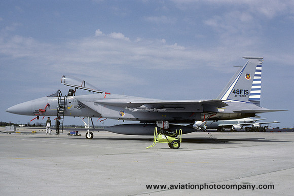 USAF 48 FIS McDonnell Douglas F-15A Eagle 76-0100 (1986)