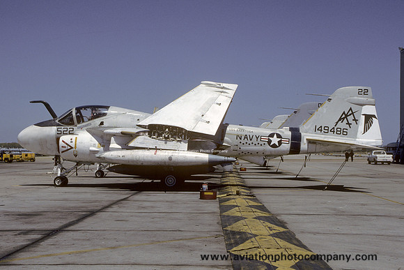 US Navy VA-85 Grumman KA-6D Intruder 149486/AA-522 (1986)