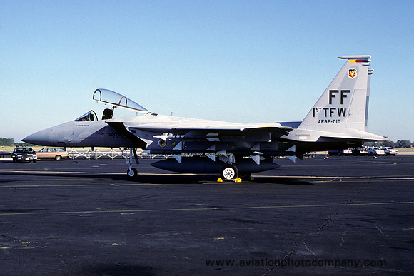 USAF 1 TFW McDonnell Douglas F-15C Eagle 82-0010/FF (1986)
