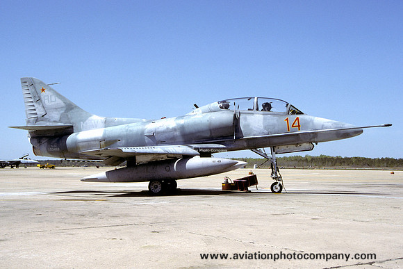 US Navy VF-45 Douglas TA-4J Skyhawk 153469/AD-14 (1986)