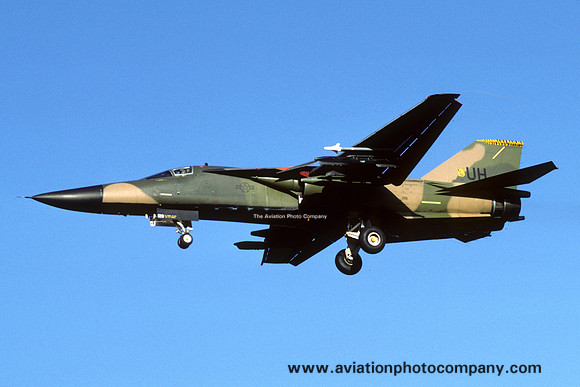 USAF 20 TFW 79 TFS General Dynamics F-111E Aardvark 67-0120/UH (1986)