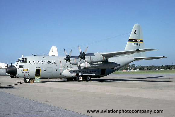 USAF 54 WRS Lockheed WC-130E Hercules 61-2360 (1986)