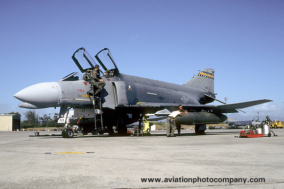USAF Hawaii ANG 199 FIS McDonnell F-4C Phantom 64-0715 (1986)