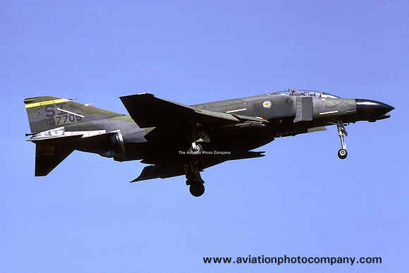 USAF Illinois ANG 170 TFS McDonnell F-4D Phantom 66-7705/SI (1986)