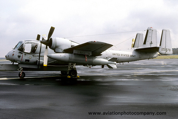 US Army 1 MIB Grumman OV-1D Mohawk 62-5878 (1986)