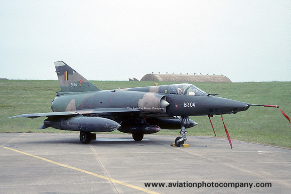 Belgian Air Force 3 Wing 42 Sml Dassault Mirage 5BR BR-04 (1990)