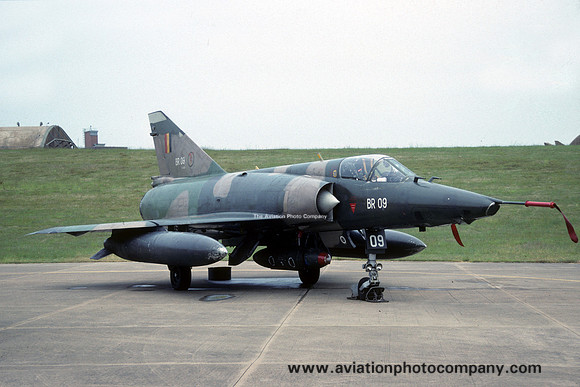 Belgian Air Force 3 Wing 42 Sml Dassault Mirage 5BR BR-09 (1990)