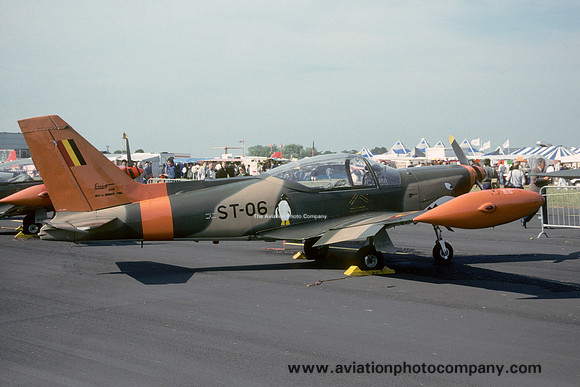 Belgian Air Force EVS SIAI SF-260MB ST-06 (1990)