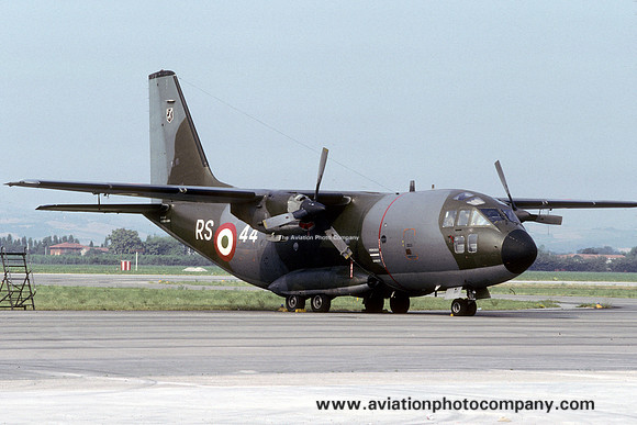 Italian Air Force RSV Aeritalia G.222 MM62129/RS-44 (1990)