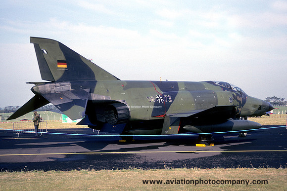 German Air Force AKG52 McDonnell RF-4E Phantom 35+72 (1990)