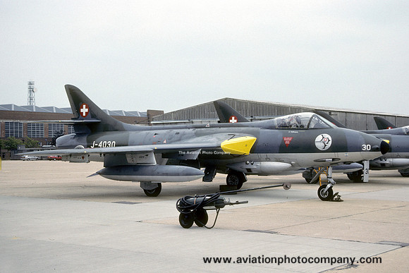 Swiss Air Force Patrouille de Suisse Hawker Hunter F.58 J-4030 (1990)