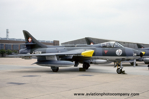 Swiss Air Force Patrouille de Suisse Hawker Hunter F.58 J-4028 (1990)