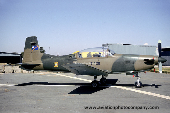 Bophuthatswana Air Force Pilatus PC-7 T-420 (1990)