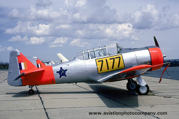 South African Air Force CFS North American T-6G Texan 7177 (1990)