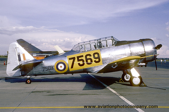 South African Air Force CFS North American T-6 Texan 7569 (1990)