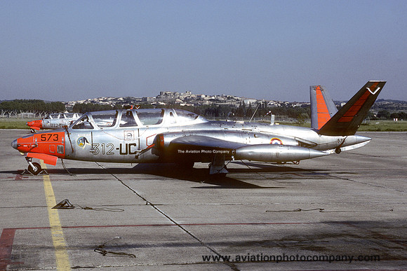 French Air Force GI312 Fouga CM.170 Magister 573/312-UC (1990)