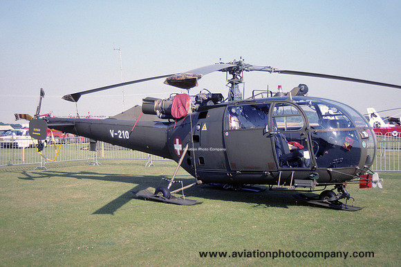 Swiss Air Force Sud Alouette III V-210 (1990)