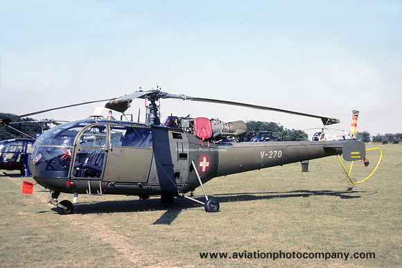 Swiss Air Force Sud Alouette III V-270 (1990)