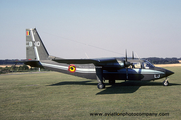 Belgian Army Britten Norman BN-2 Islander B-10 (1990)