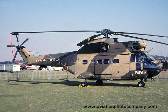 French Army 7 RHC Aerospatiale SA.330B Puma 1229/BUW (1990)