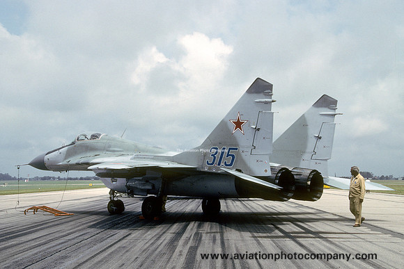 Soviet Union Air Force Mikoyan MiG-29 315 (1990)