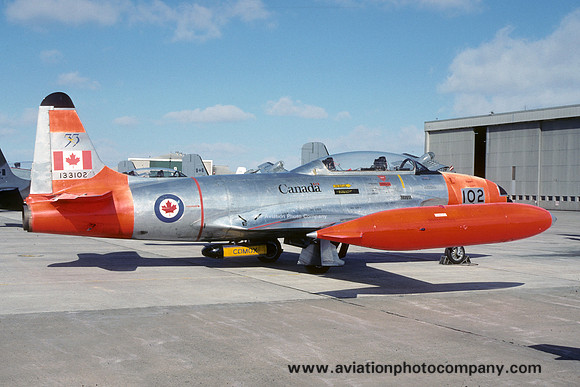 Canadian Air Force Canadair CT-133 Sliver Star 133102 (1990)