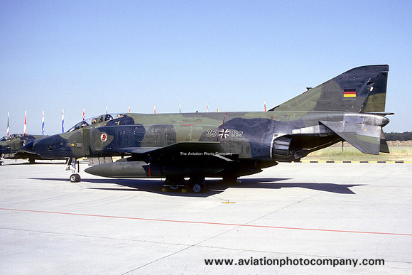 German Air Force AKG52 McDonnell RF-4E Phantom 35+59 (1990)