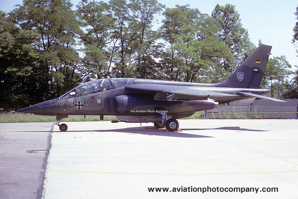 German Air Force JBG49 Dassault/Dornier Alpha Jet 41+11 (1990)
