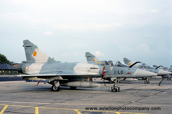 French Air Force EC3/2 Dassault Mirage 2000C 9/2-LO (1990)