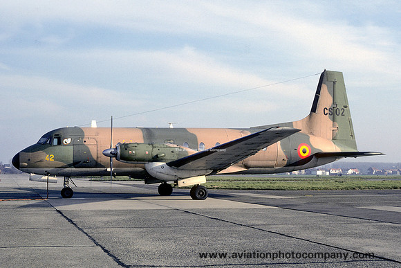 Belgian Air Force 15 Wing Hawker Siddeley HS.748 CS-02 (1987)