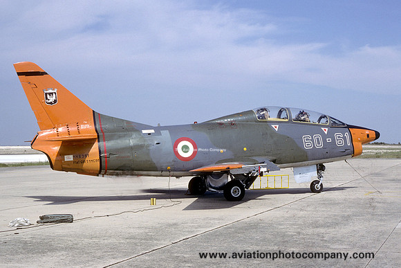 Italian Air Force 60 Stormo FIAT G-91T MM6361/60-61 (1987)