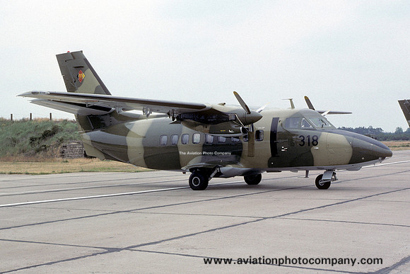 East German Air Force VS14 LET L-410UVP 318 (1990)